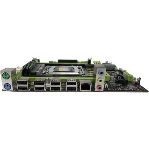X79G M.2 Motherboard LGA 2011 DDR3 Mainboard for In-tel Xeon E5 Core I7 CPU 37MC
