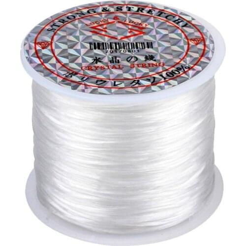 60m/roll High Elastic Beading Cord String Crystal Thread for Jewelry Making DIY Necklace Bracelet Accessories