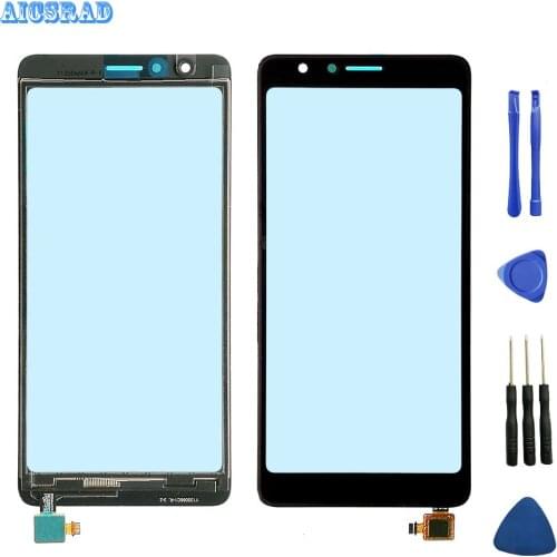 AICSRAD 5.34" For BQ Mobile BQ-5340 BQ5340 BQ 5340 Choice Touch Screen Panel Front Glass Touchscreen Sensor Replacement + Tools