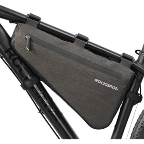 ROCKBROS Frame Bicycle bags Large Capacity Pannier Bag Rainproof Bike Bag Triangle Pouch Waterproof Caulking Bicycle Accessories