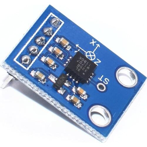 10PCS GY-61 ADXL335 three-axis accelerometer tilt angle module alternative MMA7260
