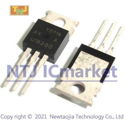 10 PCS MUR1620G TO-220 MUR1620 U1620G Ultrafast Recovery Rectiflers