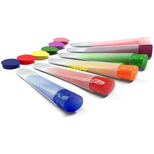 120pcs/lot Ice Cream Mold Maker Food-Grade Silicone Ice Mold Kitchen Tool Mix colors