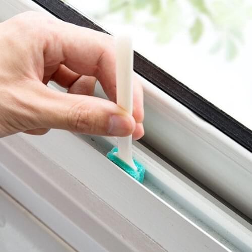 3pcs/set Multipurpose Window Door Keyboard Cleaning Brush Household Cleaner Kitchen Hood Window Groove Cleaning Tools