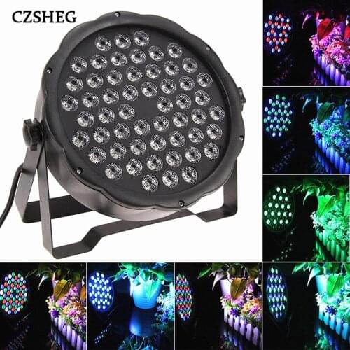54W led par light 54 LED rgbw par light DMX512 background dying light party disco professional stage par light