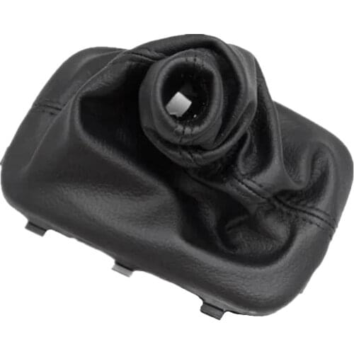 Car Automatic AT Leather Gear Shift Knob Dust-Boot Cover for KIA Forte Koup 2009 - 2013 846401M500WK