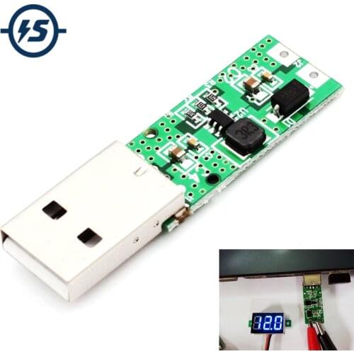 DC-DC USB Step Up Power Supply Module Boost Converter Voltage Board 4.2V-5.2V 5W 5V to 12V