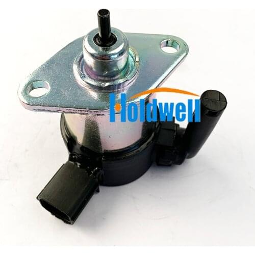 Holdwell Fuel Shutoff Solenoid 1C010-60010 1C010-60013 C010-60014 for Kubota SQ-3350 V3300 V3300-DI V3600