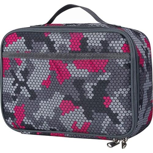 Canvas Portable Cooler Lunch Bag Thermal Insulated Multifunction Food Bags Food Picnic Lunch Box Bag For Men Women Kids Student