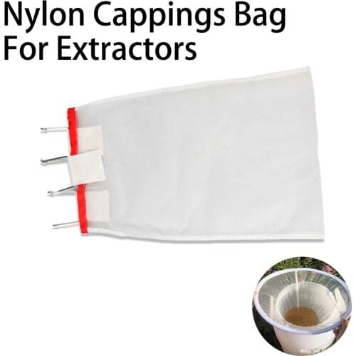 Beekeeping Tools Honey Portable Squre Net Filter with Hooks Honeybee Extractor Best Cappings Bag For Beekeeper