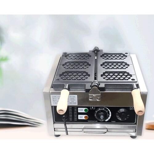 Commercial Ice Cream Waffle Oven Diamond Ice Cream Waffle Oven Scones Muffin Maker Lattice Cake Maker