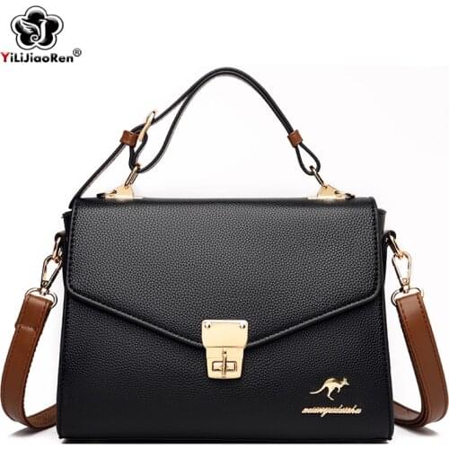Fashion Handbag Women Famous Brand Leather Shoulder Bag Elegant Ladies Hand Bags Luxury Handbags Women Bags Designer Sac A Main