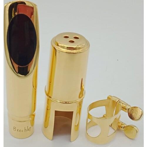 New De Xin Tenor Soprano Alto Saxophone Metal Mouthpiece Professional Advanced Sax Mouth Pieces Accessories Gold Plating