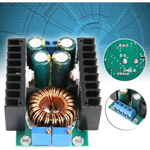 New DC-DC CC CV Buck Converter Step-down Power Module 5-40V to 1.2-35V 9A 300W Adjustable Power Supply Module LED Driver