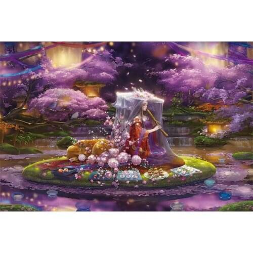 Sakura Festival Wooden Puzzle 1000 Piece Puzzle Adult Kids Educational Intellectual Decompressing Family Children Puzzles Game