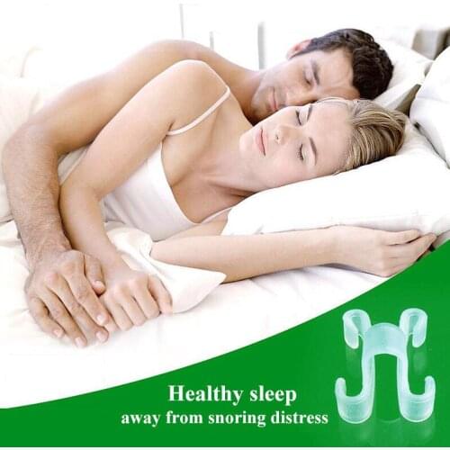 Silicone material expansion nasal snoring device soft comfortable sleep to prevent snoring professional nasal respiratory aids