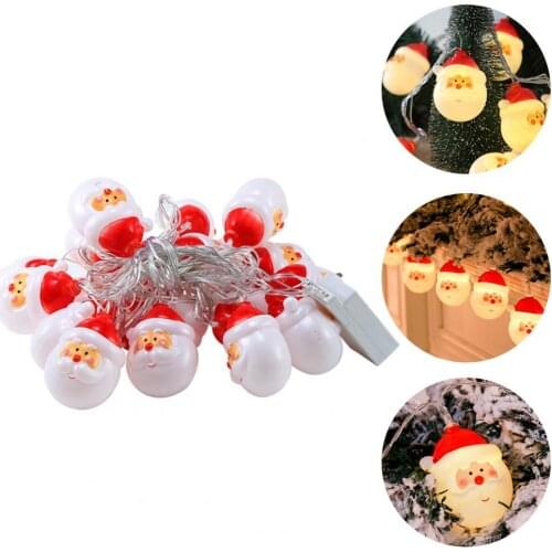 LED Santa Claus Snowflake Tree LED Light String Christmas Decoration For Home Christmas Ornament Xmas Gift New Year