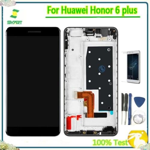 LCD Screen For Huawei Honor 6 Plus Display Touch Screen Complete Digitizer Assembly For Huawei Honor 6 plus PE-TL10 PE-TL20