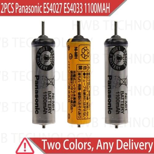 2PCS/lot High quality Ni-MH rechargeable battery for Panasonic electric shaver ES4027 ES4033 ER2201 ES4035 ES3042 Free shipping