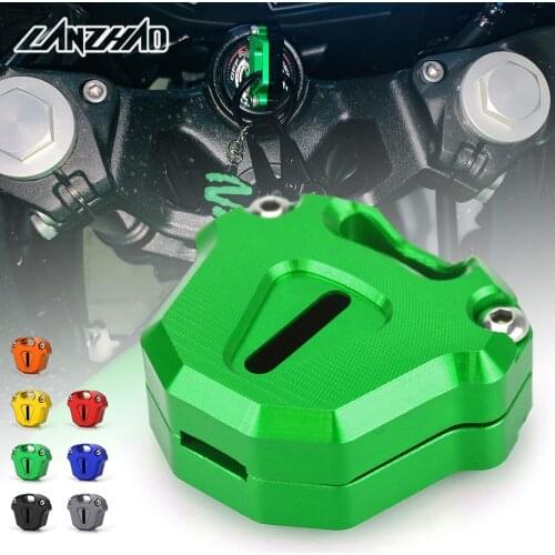 Motorcycle Key Case Cover Shell CNC Aluminum Accessories for Kawasaki Ninja 400 650 Z400 Z650 Versys650 2013 - 2018 2019 2020