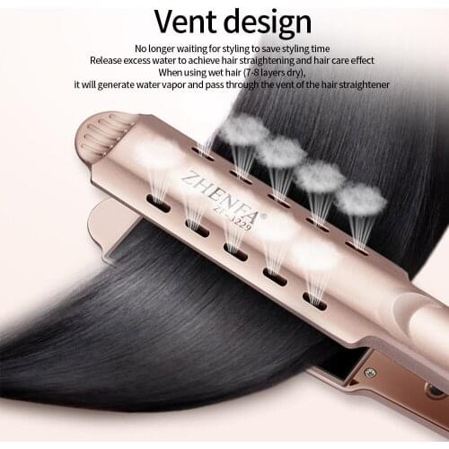 Four-speed Thermostat Hair Straightener Crimper Ceramic Hair Curler Styler Adjustable Temperature Hair Curlers Hairstyle Tools