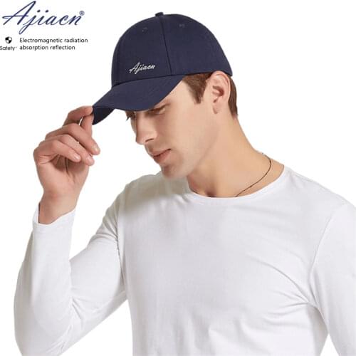 Ajiacn Genuine Electromagnetic radiation protective cap WIFI, mobile phone, computer, TV EMF shielding unisex hat