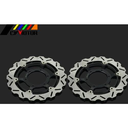2PCS Motorcycle Floating Brake Discs Rotor For HONDA CBR600F4i CBR600F CB900F VTX1800 VTX1800F VTX1800N VTX1800S VTX1800T