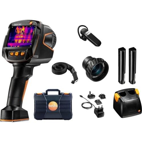 Testo 883 Kit 320 x 240 pixels Testo 883 Thermal Imager 0563 8832 With 2 Lenses And Accessories