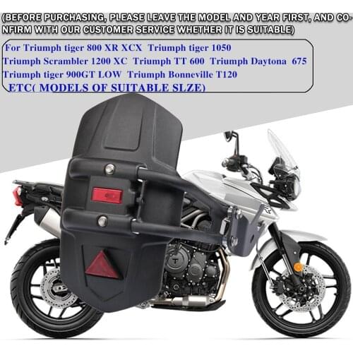 Motorcycle Rear Fender Rear Wheel Cover Splash Guard Mudguard For Triumrh TIGER 800 1050 TT600 BONNEVILLE T120 Scrambler 1200 XC