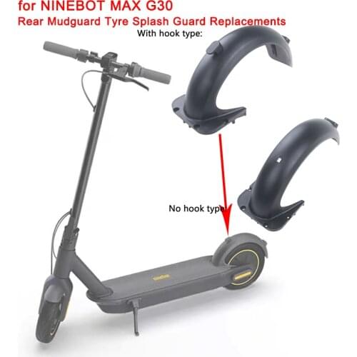 Rear Mudguard Tyre Splash Guard Replacements for NINEBOT MAx G30 Electric Scooter Accessories Rear Fender Accessory