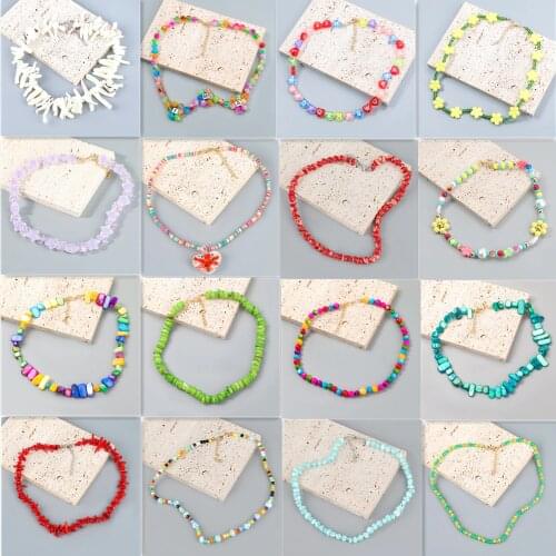 ZQYWBJ Beaded Chokers