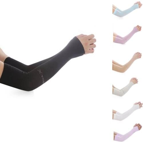 1 Pairs Unisex Arm Cooling Sleeves UV Protection Arm Sleeves for Men&Women,for Running, Cycling, Hiking, Golf
