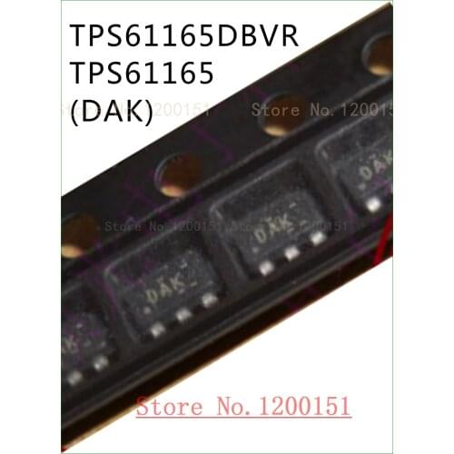 10pcs/lot TPS61165 LED Driver 10Segment 3.3V/5V/9V/12V/15V 6-Pin SOT-23 T/R TPS61165DBVR