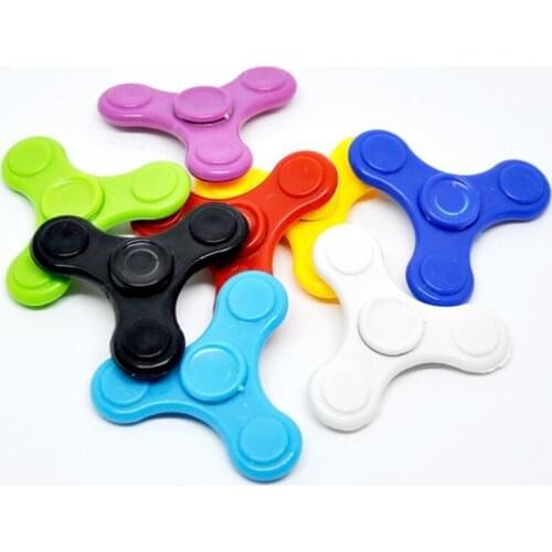 20Pcs Mini Fidget Hand Spinner For Adults Children Anti Stress Focus Gyro Finger Gyroscope Funny Leaf Toys Kids Gift