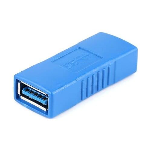 50pcs/lot NEW USB 3.0 Adapter Connector Type A Female To Female Coupler Changer Connector Durable For PC Laptop Computer