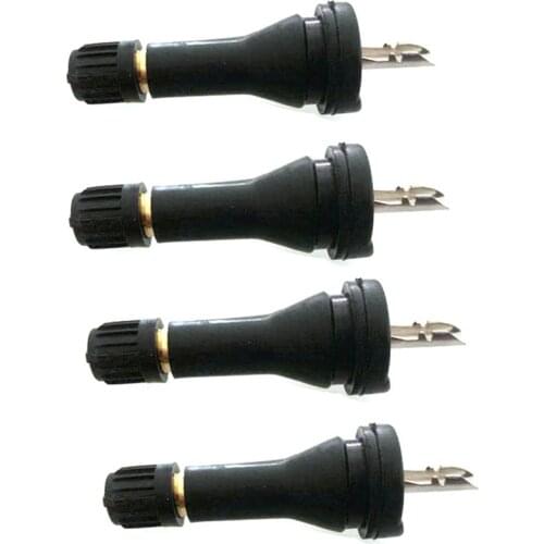 4pcs Tire Pressure Sensor TPMS Tire Valve Tubeless Stem Fit For Chrysler Dodge Jeep Mazda