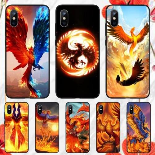 Cool Animal Phoenix Flamingo Phone Case for iPhone 11 12 mini pro XS MAX 8 7 6 6S Plus X 5S SE 2020 XR