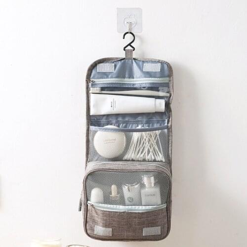 Multifunction Women Makeup Bags Folding Travel Cosmetic Toiletries Organizer Waterproof Storage Hanging Bathroom Wash Bag