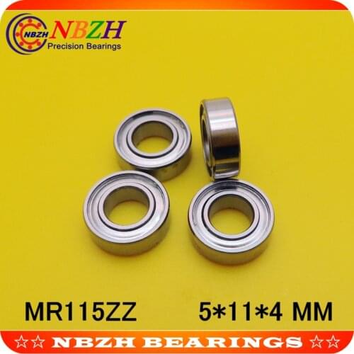 NBZH SALE PRICE MR115ZZ MR115 638/5ZZ L-1150ZZY04 5X11X4 mm high-quality goods model bearing helicopter model car available