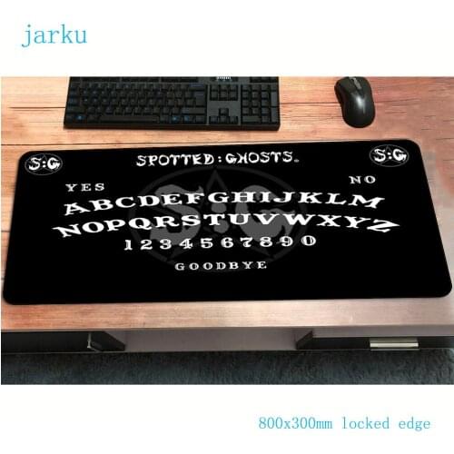 Ouija board mouse pad gamer wrist rest 800x300x2mm notbook mouse mat gaming mousepad New arrival pad mouse PC desk padmouse mats