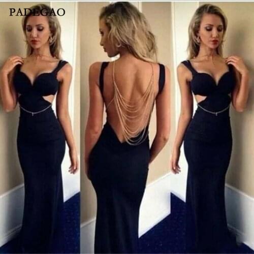 Sexy Evening Dresses Mermaid Beading Party Dress Sweetheart Open Back Sweep Train Satin Plus Size Evening Dress