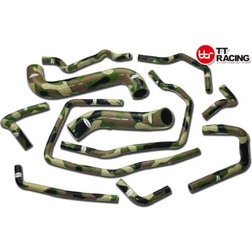 TT1803DMGR- SUBARU IMPREZA WRX GDA/GGA;STi GDB/GGB EJ20 silicone hose 2000-2005 +CAMO