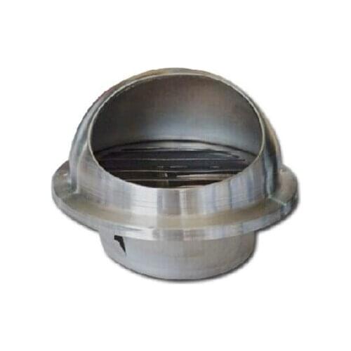 60mm Ducting Dia 304 Grade Stainless Steel Air Vent Outlet Grill Mesh Louver New