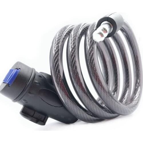 Mountain bike lock bicycle anti-theft lock chain lock portable electric bicycle motorcycle road bike fixed wire lock