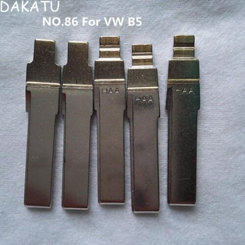 DAKATU Replacement Car Remote Key Blade For VW B5 Sagitar Magotan Golf POLO Flip folding Remote key blade NO.86 KEY BLADE