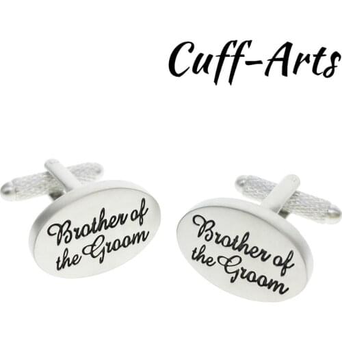 Cuffarts Simple Cuffs Link Brother Of The Groom Wedding Lovers Gift Button Cuffling Men Luxury Wedding Male Free Shipping C10098