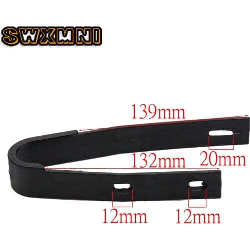 Chain Slider Rear Swingarm Cover Protector Guard Guide For Pit Dirt Trail Bike Nylon plasticchain runner protector for pit bikes