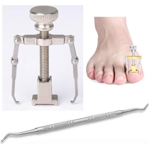 1Set Professional Effectiv Treatment Ingrown Toenail Correction Pedicure Tools Paronychia Foot Care Nail Recover Tools