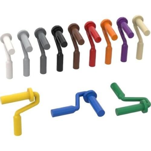 10PCS Building Blocks 12885 Manual Paint Roller High-Tech Bricks Assembles Particles Assembly Parts Education Toys For Children