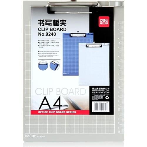 9240 splint A4 Pad sheet plastic folder splint with scale 315*228mm Office supplies learning stationery